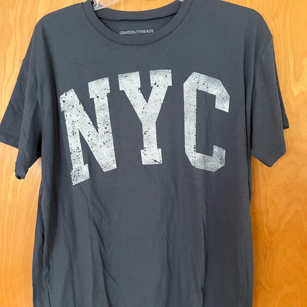Grayson Threads Men's Charcoal NYC Tee